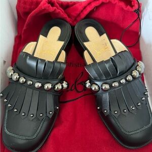 Christain louboutin mule size 35.5 preowned